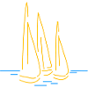 Sailing Sailboats Drawing Gift