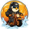 Pingouins Moto / Motard Pingouin