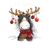 Ho Ho Ho Christmas Horse