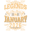 January 2026 Birthday Legend
