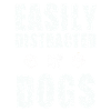 Easily distracted by dogs
