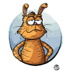 Cooler Cartoon Hase