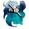 Weltraum Satellit