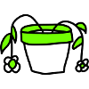 Died Flowers Flowerpot Withered
