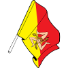 Flag: Sicily, Italy