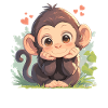 Chimpanzee Schimpansen Schimpanse