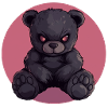 Furchtloser Teddybär: Dunkelheit mit Stil