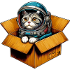 Astronaut Cat