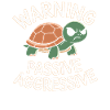 Avertissement Passif Agressif Tortue Humour