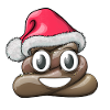 Santa pile off poo