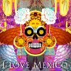 Mexiko Schädel