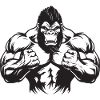Gymnase d’entraînement Gorilla Muscles