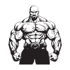 Bodybuilder Muscles Entraînement Gym