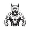 Dog Muscles Bodybuilding