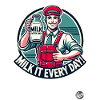 Milkman Thumbs Up – Lait quotidien