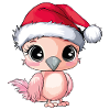 Flamingo Christmas Cute Cute Christmassy