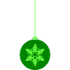 weihnachtskugel stern