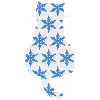 Cat with snowflakes