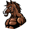 Pferd Stark