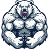 Eisbär Comic Workout