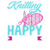 Knitting is my happy place