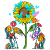 Sunflower Sunflowers Butterflies Insects
