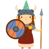 Birthday Viking Mum