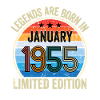 Legends Are Born In January 1955 Limited Edition