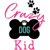 Crazy Dog Kid Pink