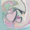 Two Hearts Love Friendship Connection