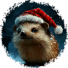 Hérisson de Noël