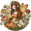 Fée hippie