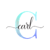 C| Monogramme | Nom | Carl | Aquarelle