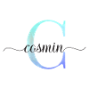 C| Monogramme | Nom | Cosmine | Aquarelle