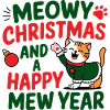 Festive Cat Year Design