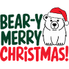 Festive Bear Christmas Design