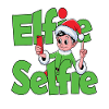 Elfie Selfie Funny Christmas Elf
