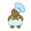 Baker's Gingerbread Cookie