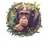 Chimpanzee Schimpansen Schimpanse