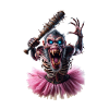 Zombie Affe im Tutu