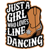 Line Dancing Dancing Dancers