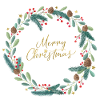 Adventskranz, Weihnachtskranz, Merry Christmas