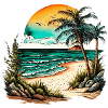Beach for the surfer