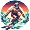 Ski Skiing Cool Winter