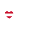 Austria Heart Tyrol white
