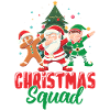 Christmas Squad Santa Elf Dab