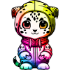 Snow leopard winter leopard animal