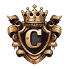 C Buchstabe Logo Krone