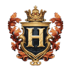 H Letter Logo Crown
