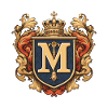 M Letter Logo Crown